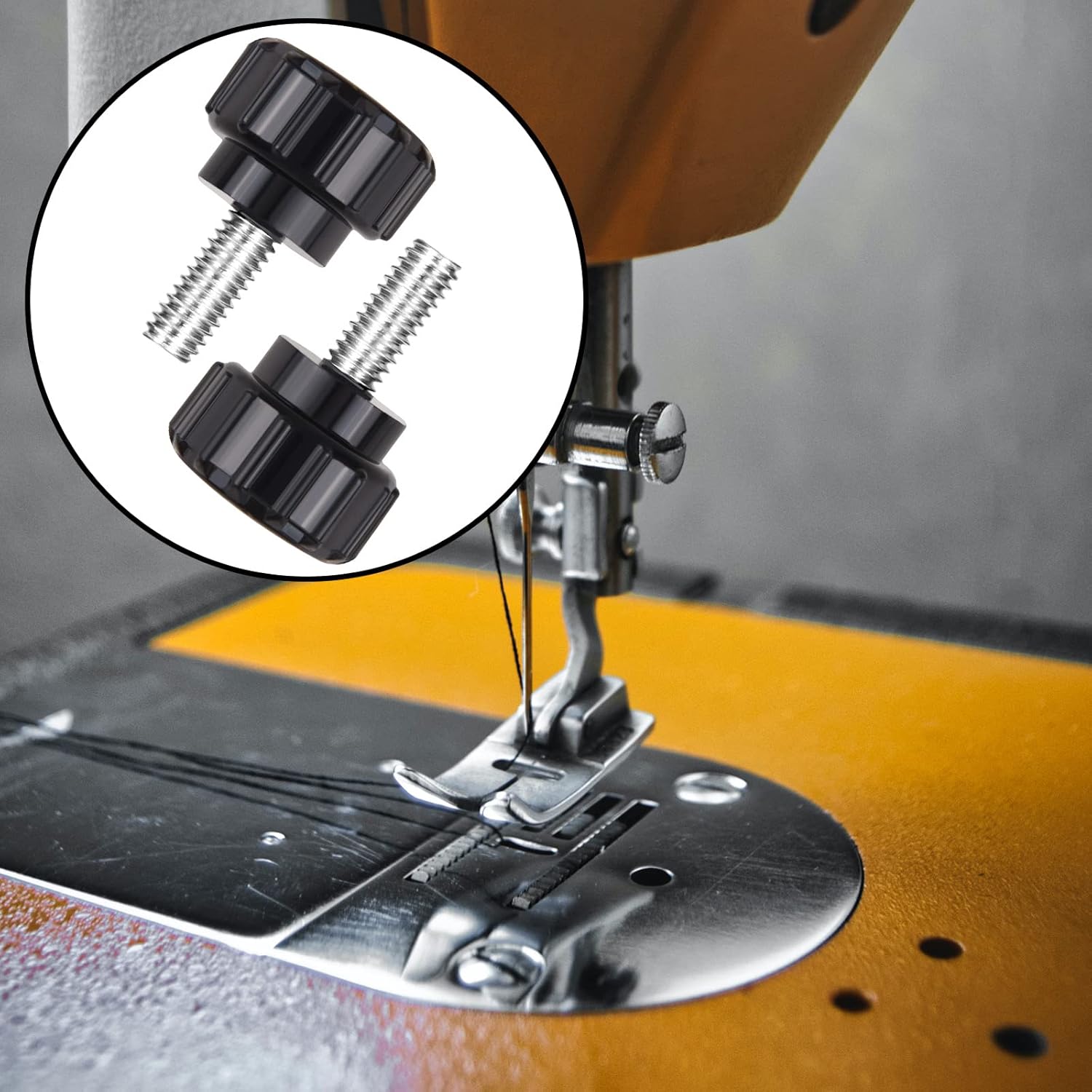 12 pieces M4 x 10 mm knurled thumb screws - display screws - mounting screws - carbon steel clamp knobs - grip thumb screws - mounting thumb screws - Image 4