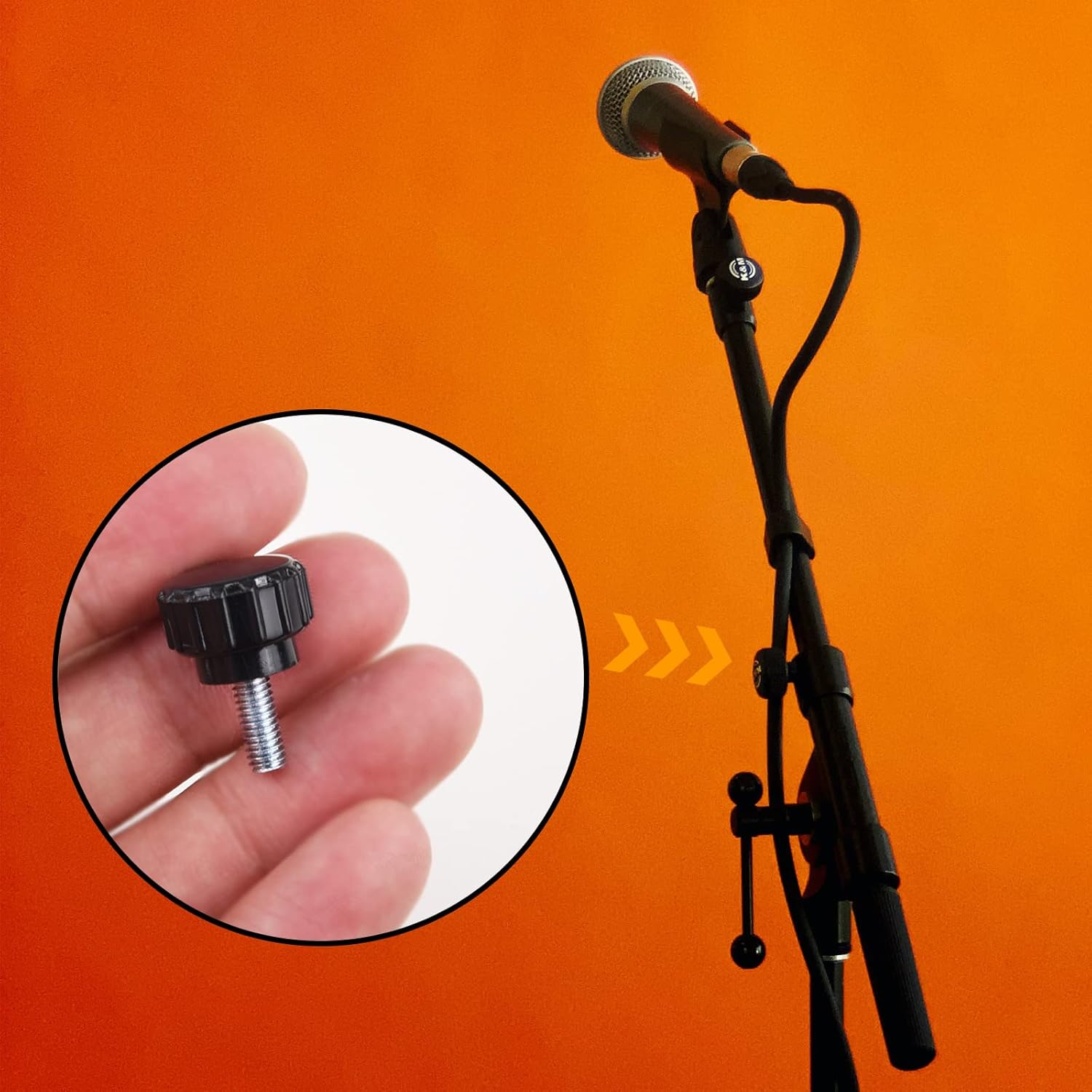 12 pieces M4 x 10 mm knurled thumb screws - display screws - mounting screws - carbon steel clamp knobs - grip thumb screws - mounting thumb screws - Image 5