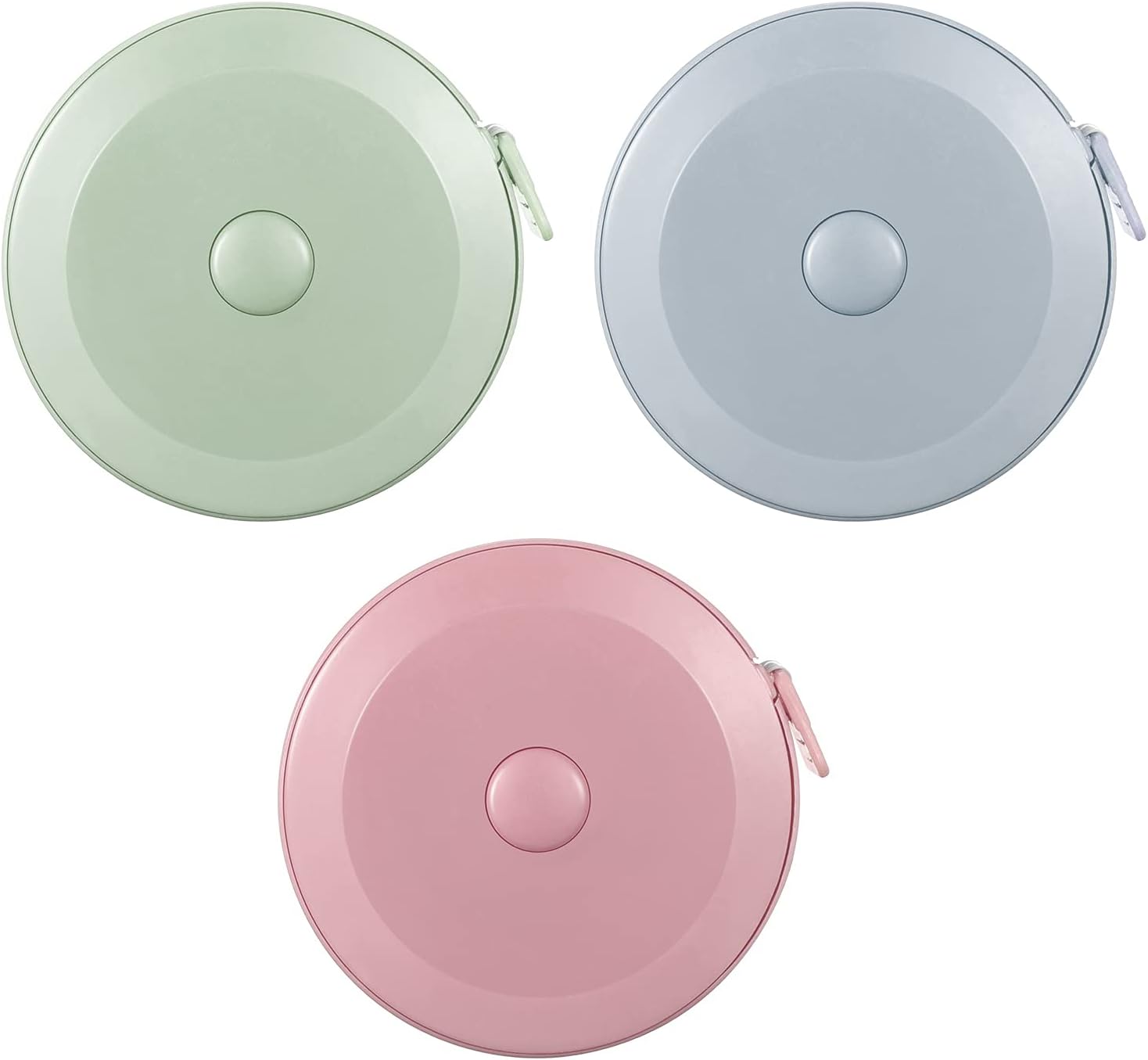 Meetlinten 3 pieces 200 cm/79 inch Sewing measuring tapes Retractable measuring tapes for measuring length, bust and waist - Image 7
