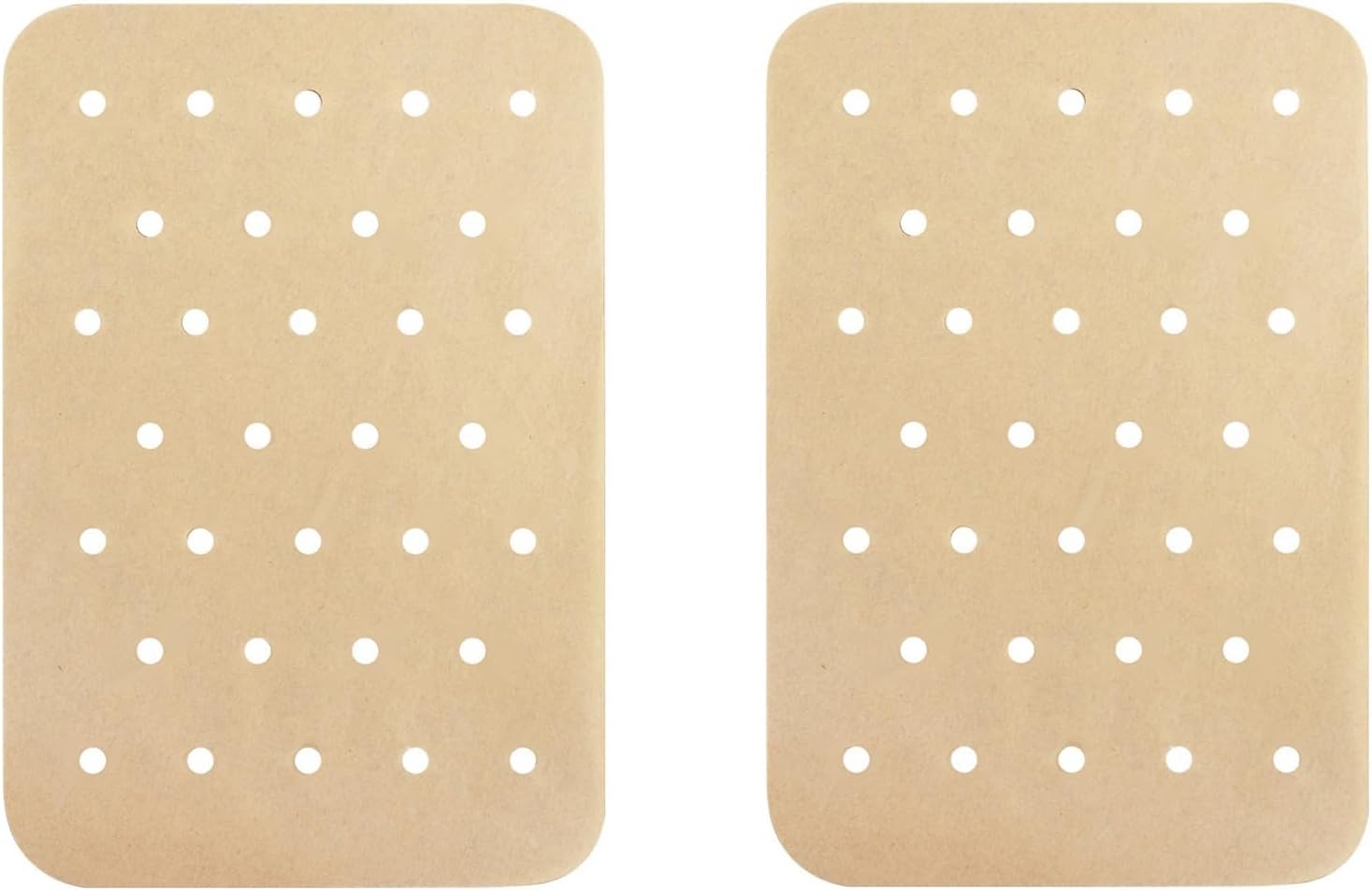 120 pieces of Airfryer paper baking forms, Airfryer baking forms compatible with Ninja Foodi Dual Airfryer, non-stick perforated baking paper compatible with Ninja DZ201 DZ401 - Image 1