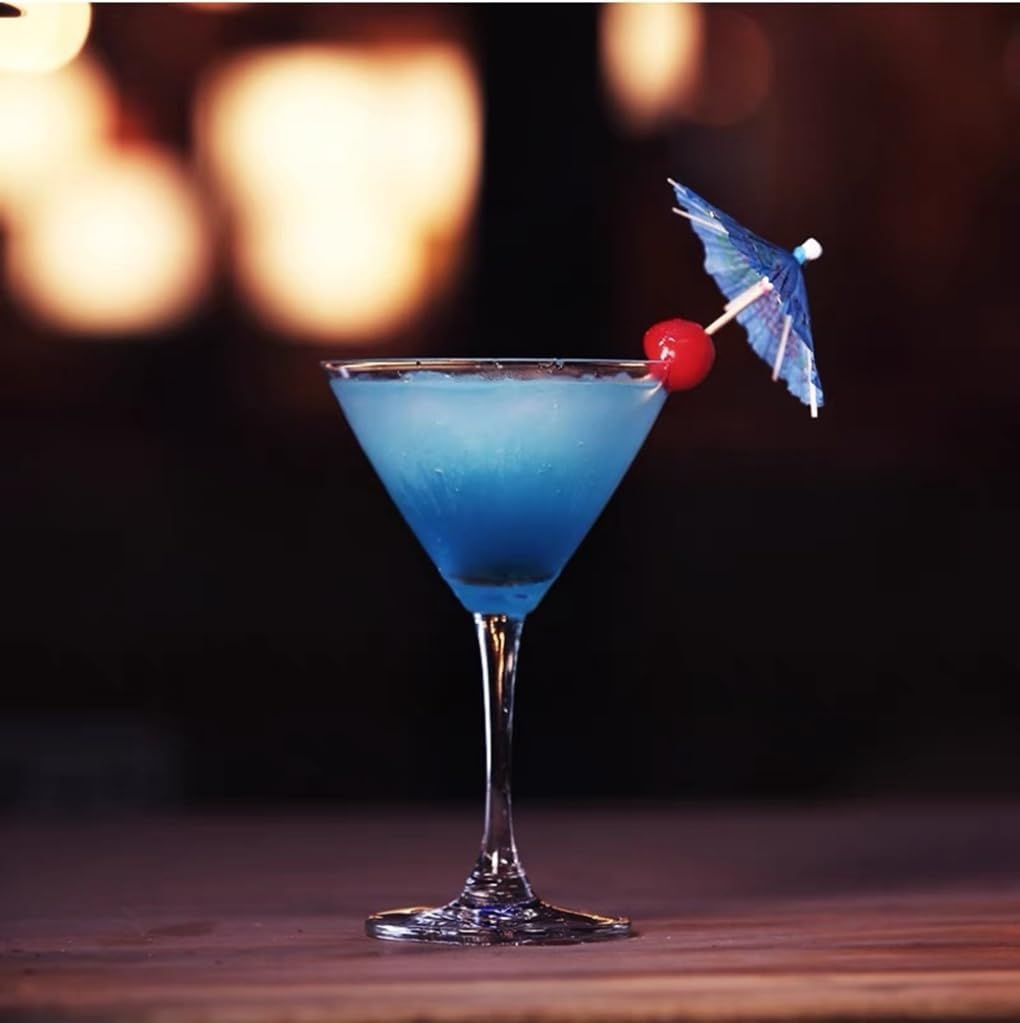 25 cocktail umbrellas for drinks - colourful paper umbrellas for drinks - Image 7