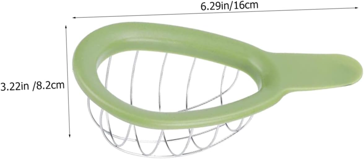 Avocado splitting tool - Stainless steel, dishwasher safe, portable fruit tool - For splitting avocados, kiwis, avocados and similar fruit - Image 2