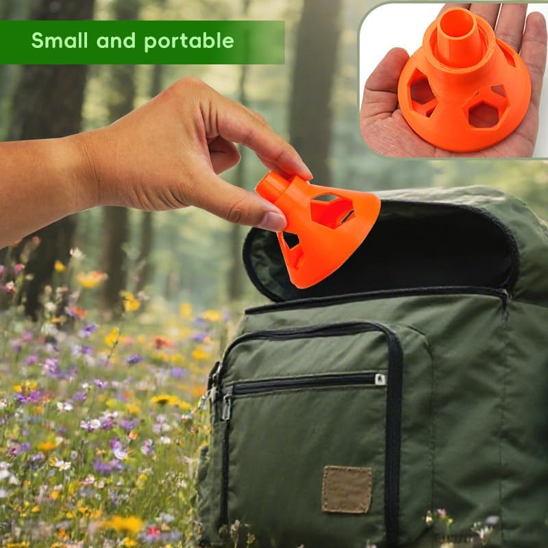 Reusable wasp trap - For hunting wasps, bees, bumblebees and insects - Orchards, farms, gardens, patios, yards - Reduce garden wasp problems - Image 7