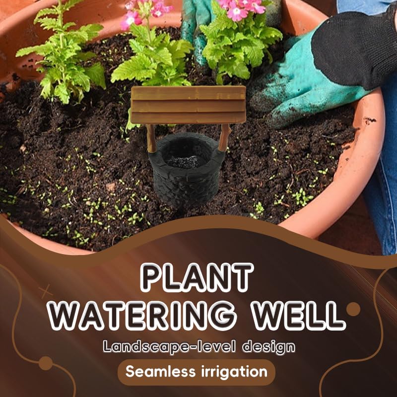 Self-watering flower pot insert - Automatic drip irrigation stakes for indoor and outdoor plants - Resort Plant Watering System - Slow watering stakes for potted plants - Image 4