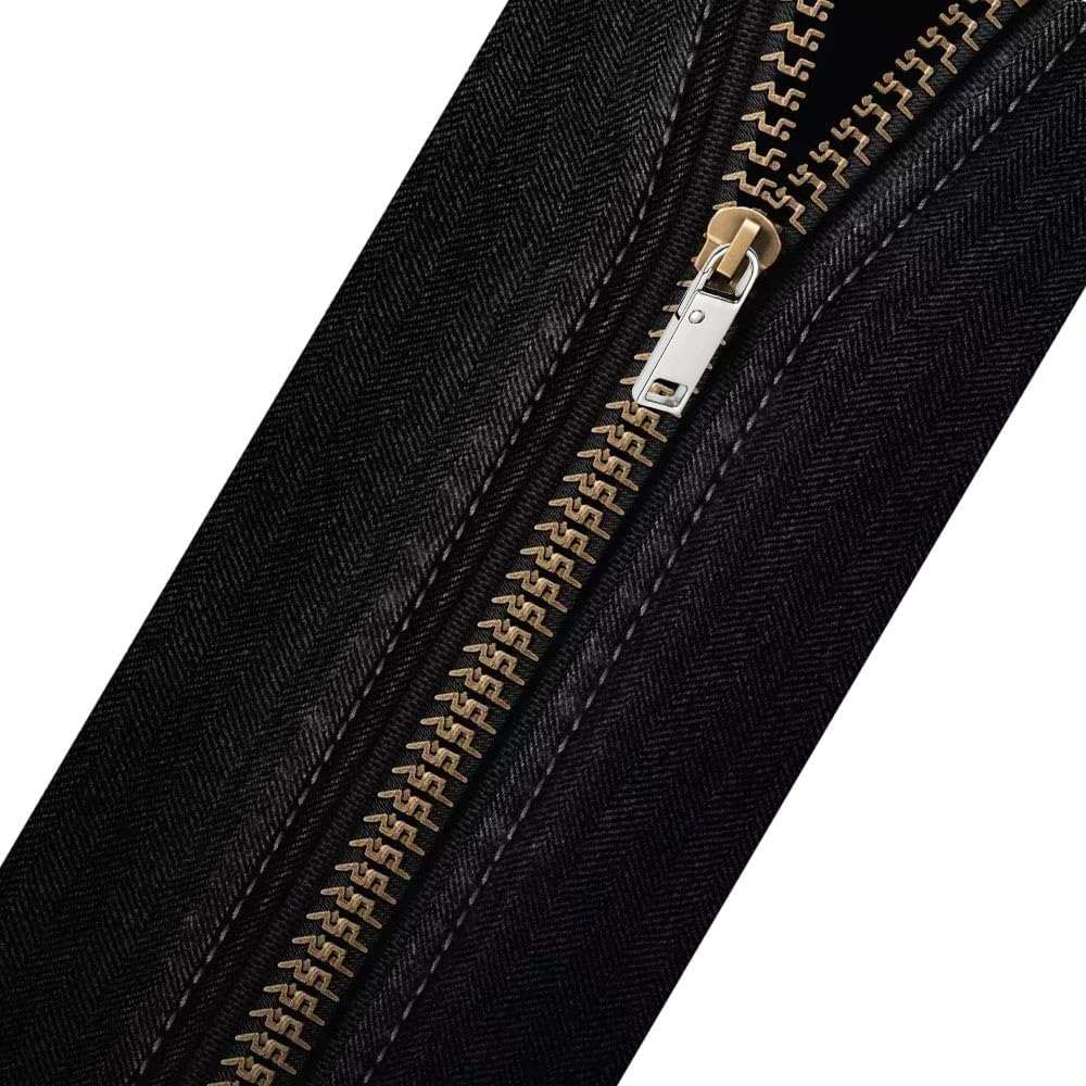 Reserve zips - 12-pack metal zips - removable - suitable for wallets - clothing - jeans - suitcases - luggage - Image 5