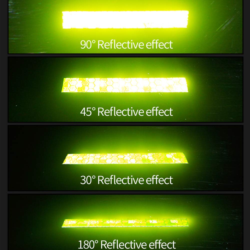 Reflective tape - 5 colours - Night safety - Reflective warning stickers - Waterproof - Outdoor - Reflective tape for bike wheels - Suitable for bikes, trailers and motorcycles - Image 6