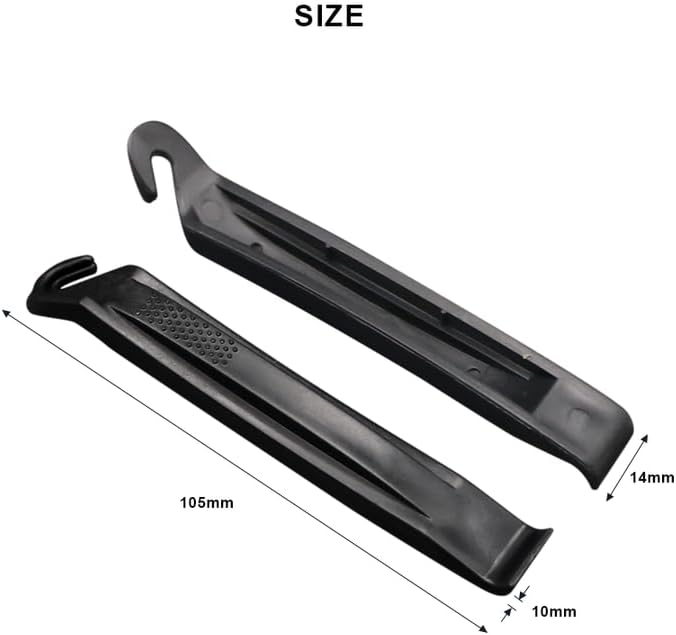 Bike Tyre Lever - Extra Strong Bike Tyre Remover - For Repairing Road and Mountain Bike Tyres Repair Kit Tool - Image 2
