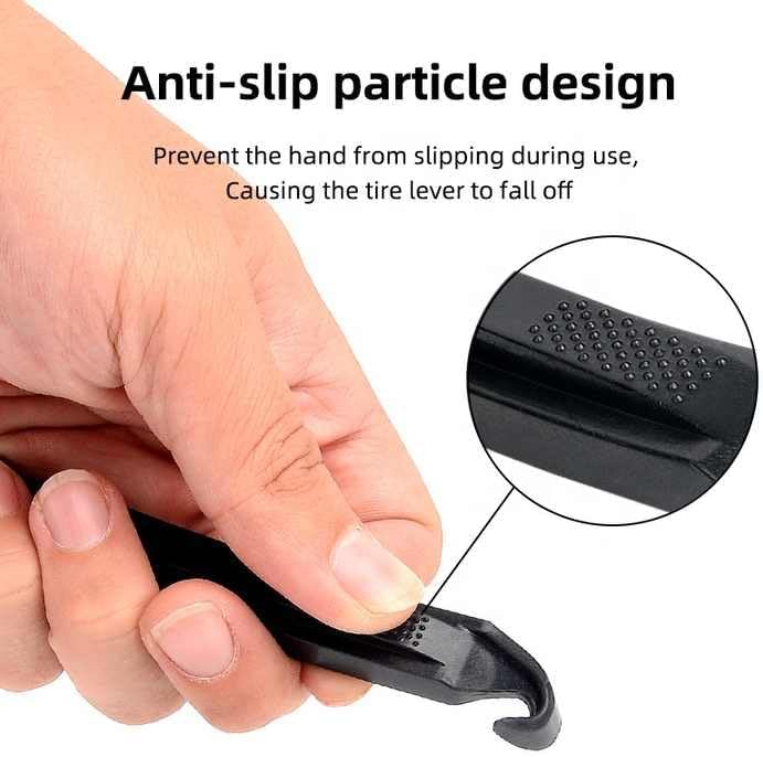 Bike Tyre Lever - Extra Strong Bike Tyre Remover - For Repairing Road and Mountain Bike Tyres Repair Kit Tool - Image 4