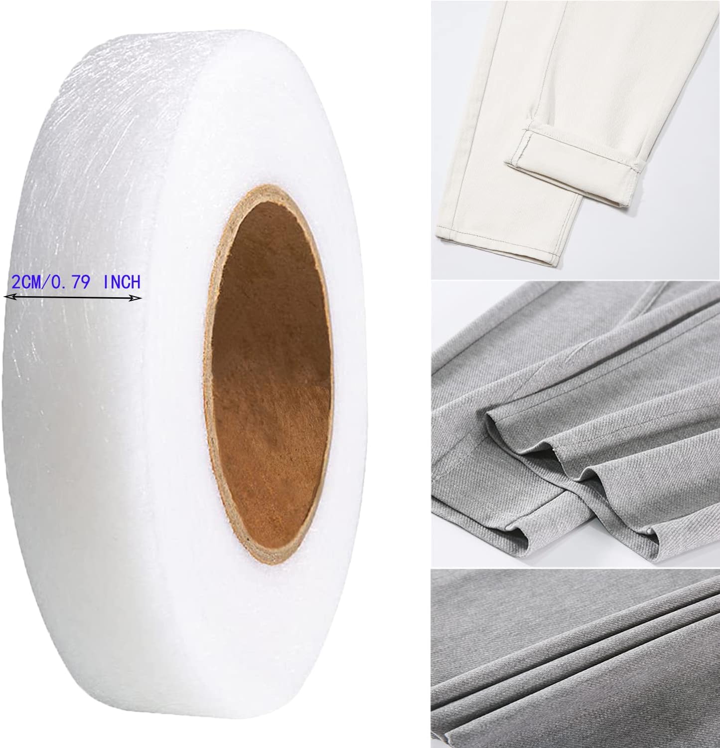 60 meter zoomband - ironing width 20 mm - for splitting fabrics - trousers - skirts - clothing - Image 4