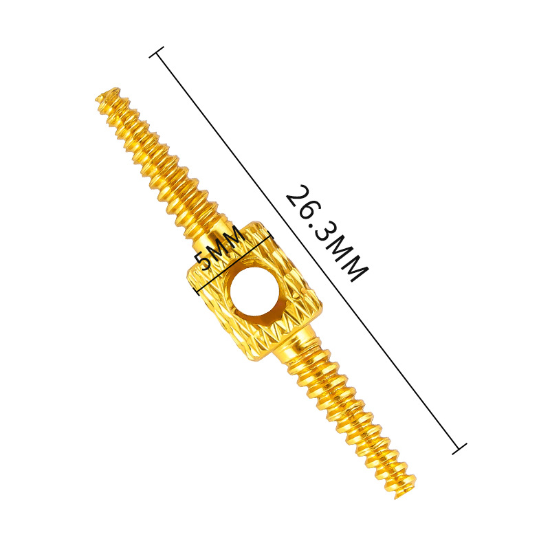 Connectors - 4 pieces - Tools for internal bike cable routing - Screw thread couplings for brake lines - Cable guide accessories - For switching bike frames - Image 2