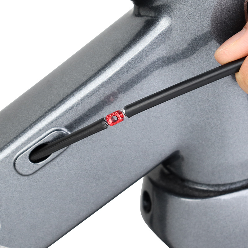 Connectors - 4 pieces - Tools for internal bike cable routing - Screw thread couplings for brake lines - Cable guide accessories - For switching bike frames - Image 4