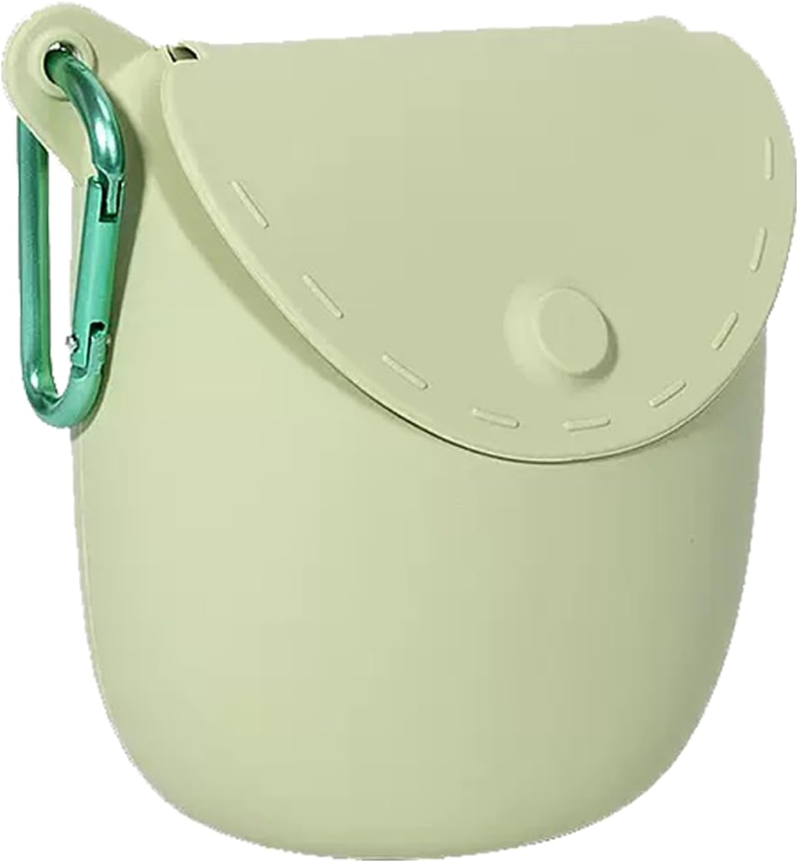Portable training bag for dogs and cats - outdoor food pouch - suitable for training and feeding pets on the go (green) - Image 1