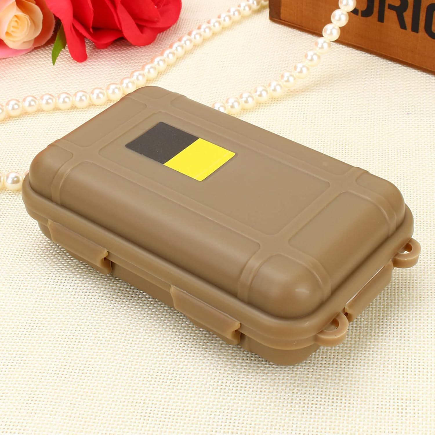 Sealed boxes - Set of 3 - Outdoor Survival Boxes - Container Storage Boxes - Plastic - Shockproof boxes - Survival Sealed boxes - 3 Colours - 4.88 x 2.93 x 1.37 inch - Image 6