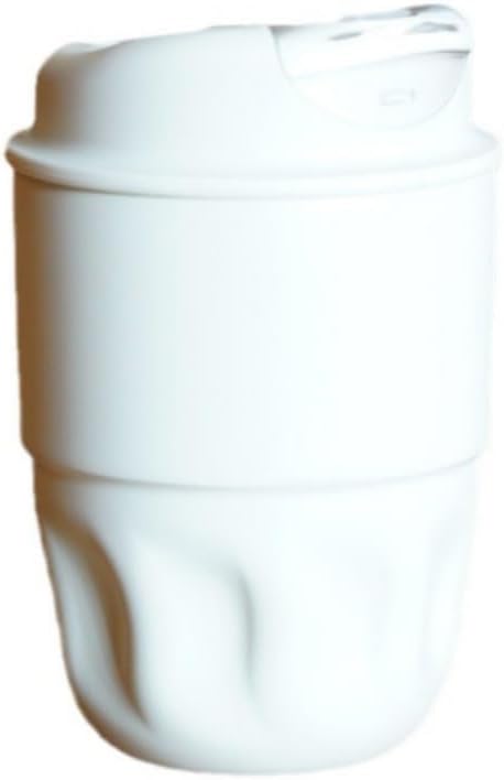 Insulated coffee mug - stainless steel travel cup - 12oz vacuum insulated mug - leak-proof with lid - suitable for hot and cold drinks - ideal for sport, office and outdoor activities (white) - Image 1