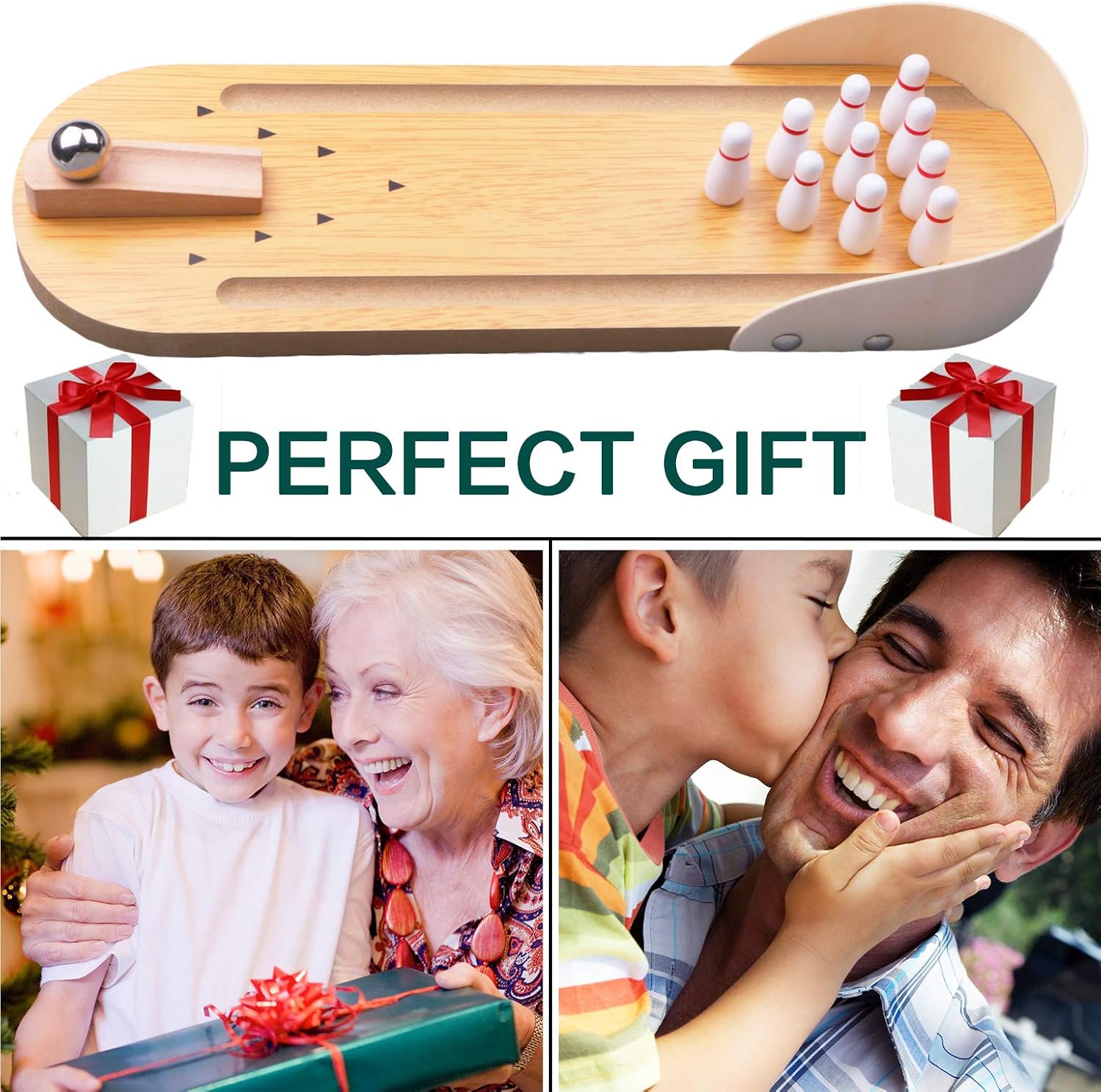 Mini Bowling Game Set for the Office - Mini Arcade Game for the Office - Mini Bowling Alley - Stress-Relief Gadget for the Office - Finger Toy - Fun and Quirky Gift - Suitable for All Ages - Image 6