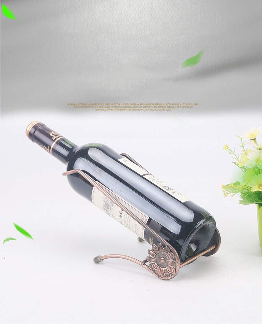 Stainless steel bottle rack - Table wine rack - Decorative inverted wine bottle rack - Modern luxury wine rack - New gift for kitchen and home decor (L-shaped - Bronze) - Image 3