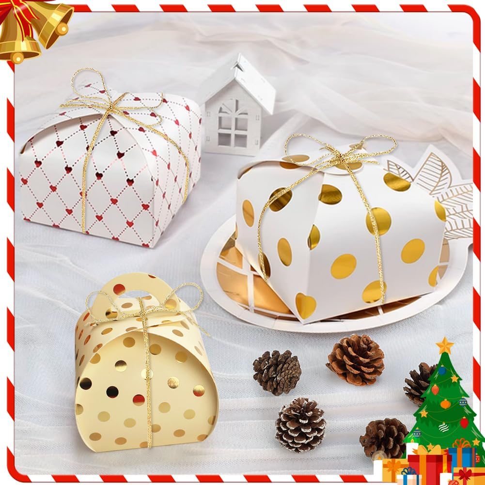 Henneptouw - Golden henneptouw - 100m gold Christmas ribbon - For gift wrapping - Christmas decoration - Party decoration - DIY - Sewing supplies - Image 5