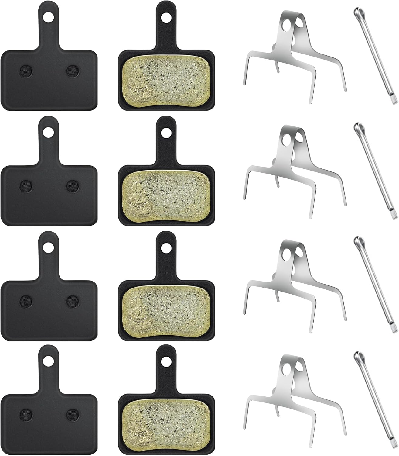 Bike disc brake pads - Disc brake pads - Bike brake components - Brake pads - High performance - Image 1