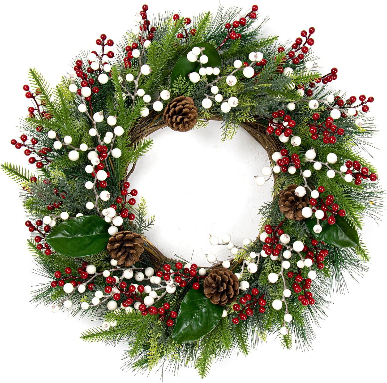 Christmas Tree Decoration - 32-pack - Artificial Red Berry Stems - 16.5 cm - Christmas Berries - Suitable for Christmas, Winter, Holiday, DIY, Decorations - Image 3