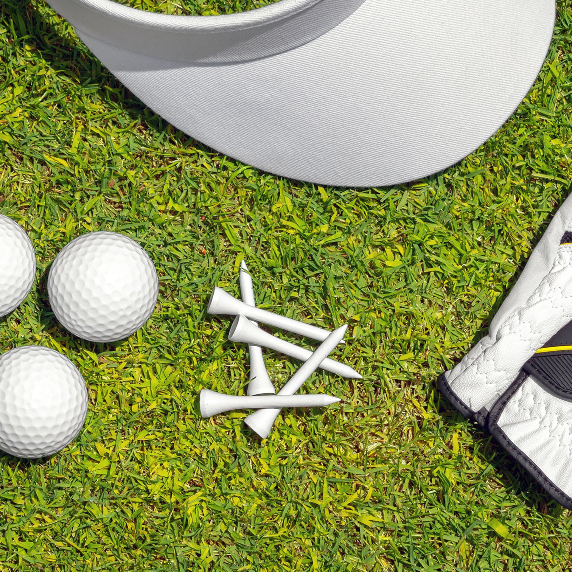Golf Tees - Wit - Wooden - 50 Pins - Image 5