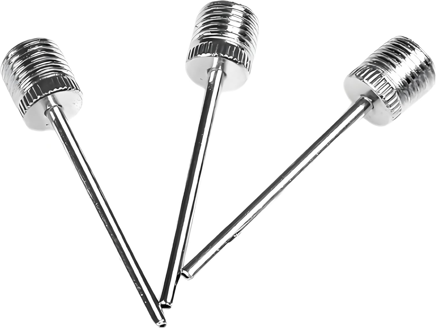 Ball pump needles - 3-pack - Durable stainless steel needles - Ball pump needles - Pump needles for football, basketball, volleyball and all sports balls - Image 1