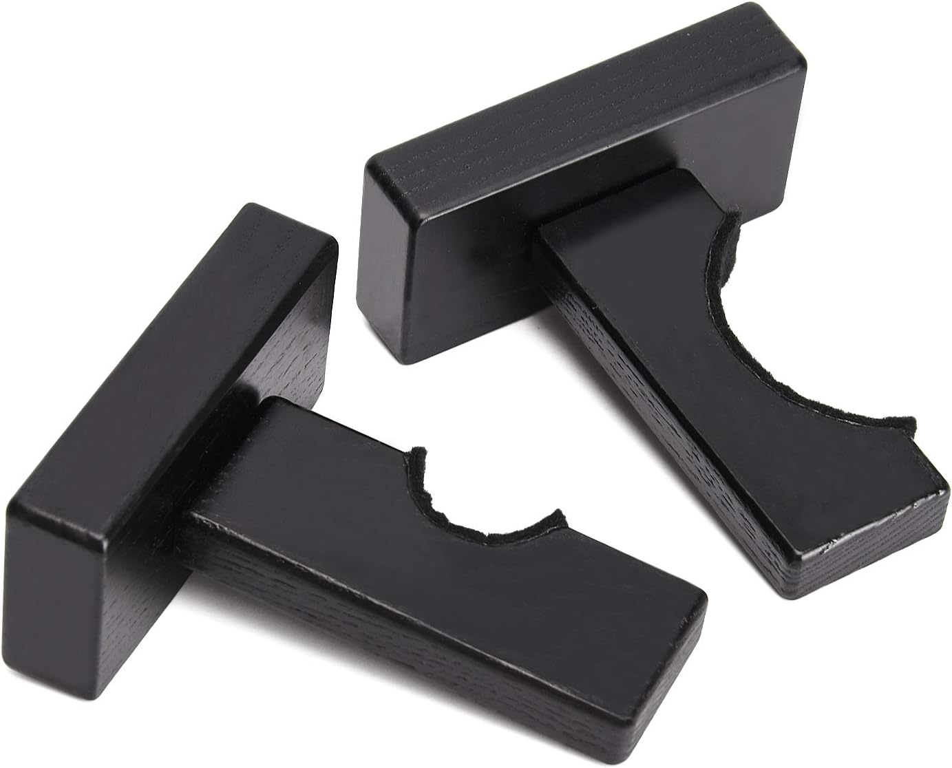 Display standard - Black - Baseball bat display standard - Baseball bat holder - Wall mounting - Horizontal baseball bat standard - Baseball bat holder - 2 pieces - Black - Image 8