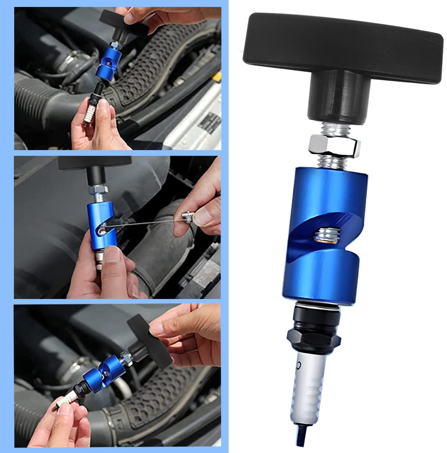 Hefsteunklem - 2 pieces - Bonnet support bar - Boot support - Non-slip device - Lifting bar - Non-slip tool - Image 5