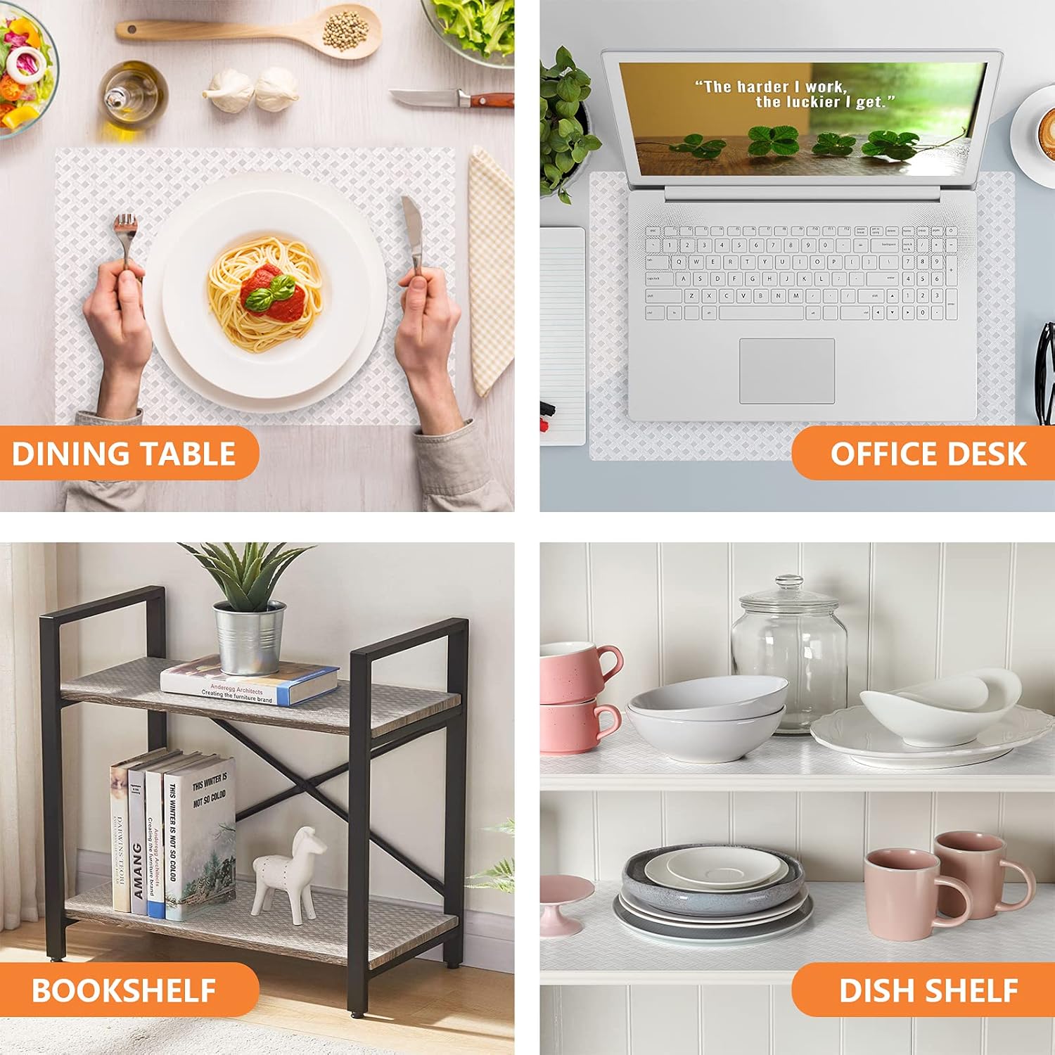 EVA Drawer Liner - Waterproof - Non-slip - Thickened - Drawer Mat - Insulation Mat - Clear - 50*150cm - Cuttable - Suitable for wardrobe, cabinet and shoe rack mats - Image 2