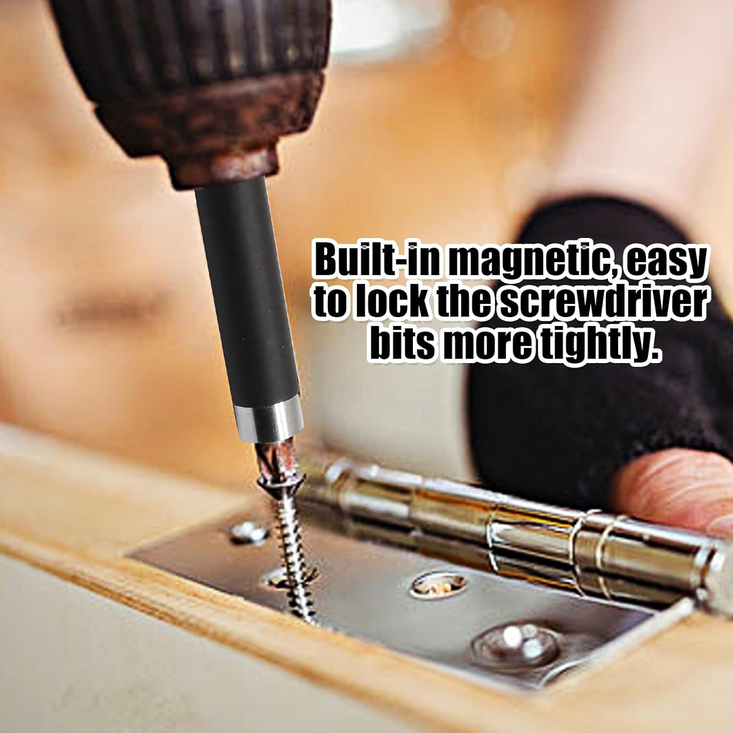 Biaungdo Magnetic Drill Bit Holder, 3 Pack Scalable Screw Drive Guide Self Retracting Sleeve, Mixed Length Extension Bar Adapter Prevent Screws Shaking (80 mm/120 mm/140 mm) - Image 6