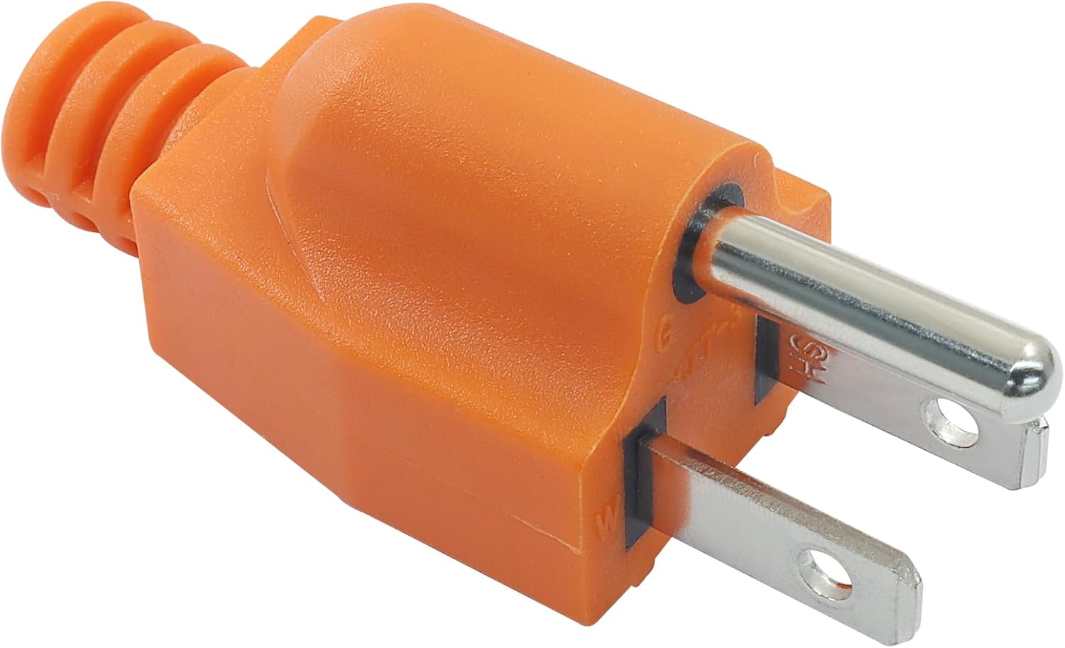 Biaungdo 1 Pack Neutral Ground Bonding Plug for Portable Inverter Generator, Surge Protector Ground Plug with Floating Neutral on RV Generator for Open Ground Error(Orange) - Image 5