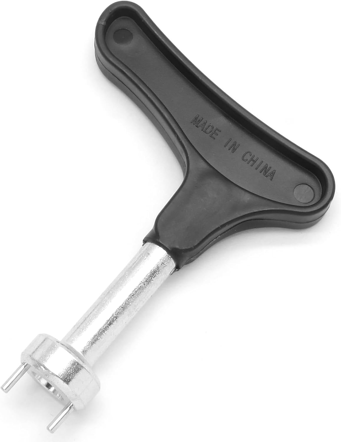 Biaungdo Golf Spike Tool for Spike Shoes, Black Golf Shoe Spike Wrench, Zinc Alloy Golf Spike Removal Tool - Image 1