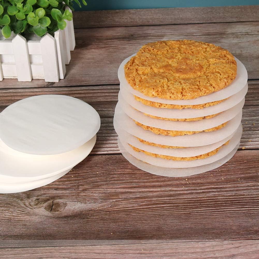 Hamburger Patty Paper Round 4.5 Inch, Set of 200, Non Stick Patty Paper Sheets for Burger Press, Patty Serperate and Cake Baking(5.5/6/7/8/9/10/12inch Available) - Image 6