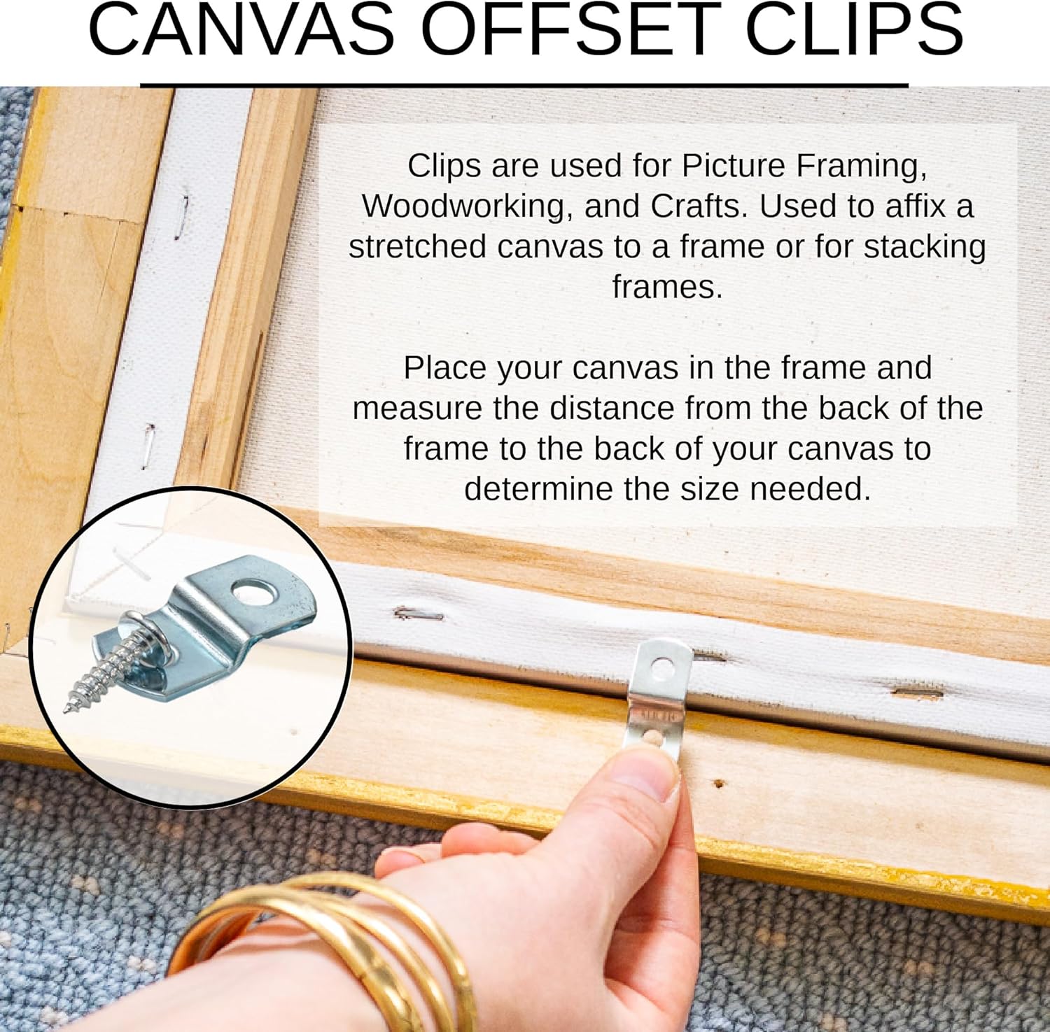 Canvas Clips 8-Pk: (1/2