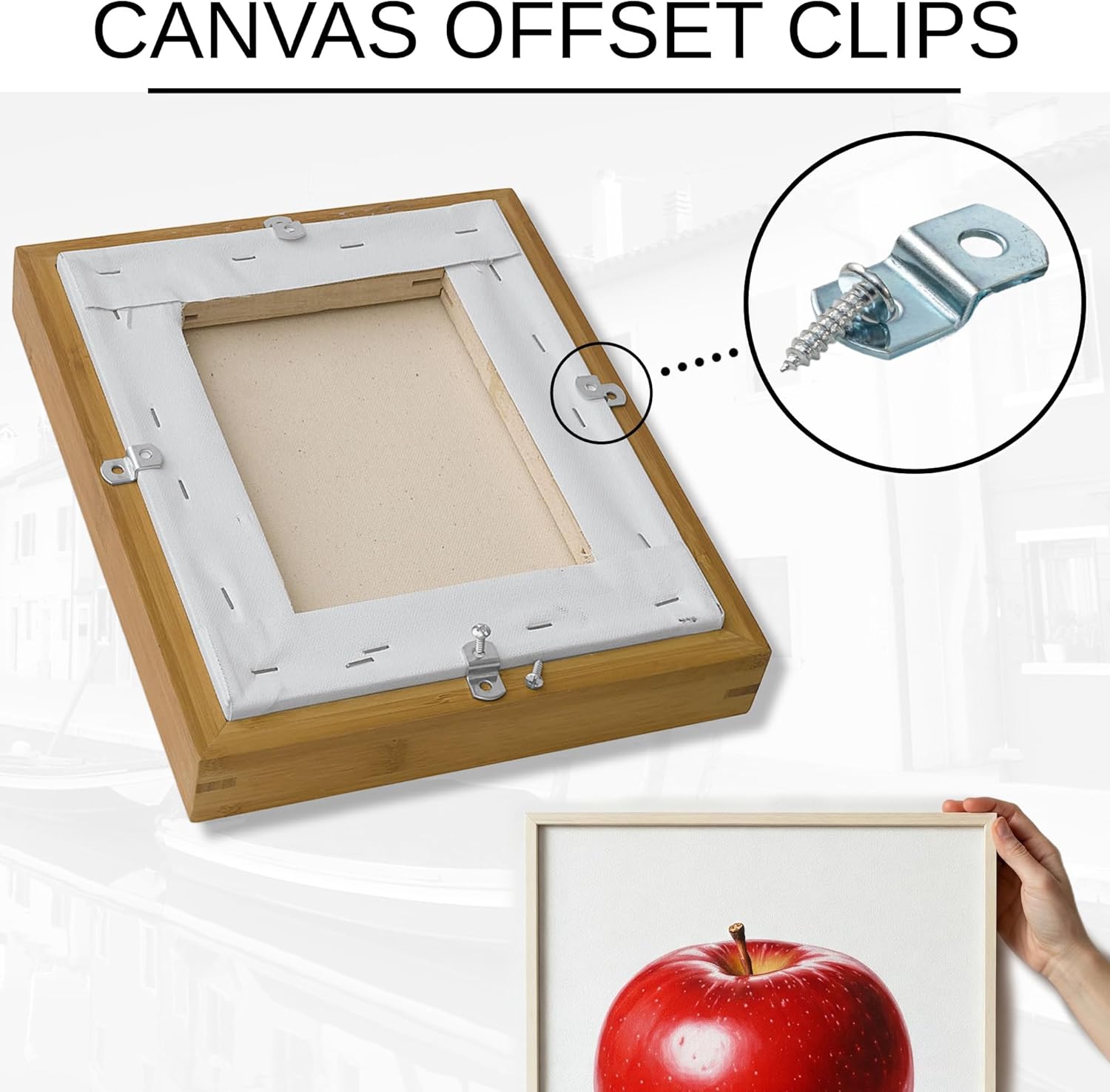 Canvas Clips 8-Pk: (1/2