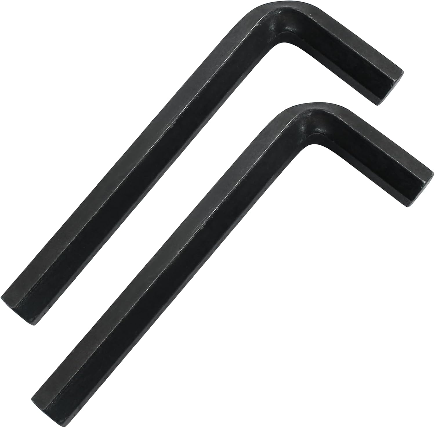 Biaungdo 2 Pcs Black 12mm Hex Key Wrench, Small Allen key Wrench, L Shaped Hexagon Hex Key Spanner Set Hexagon Head Replacement Repairing Tool for Repairing Bike, Furniture - Image 1