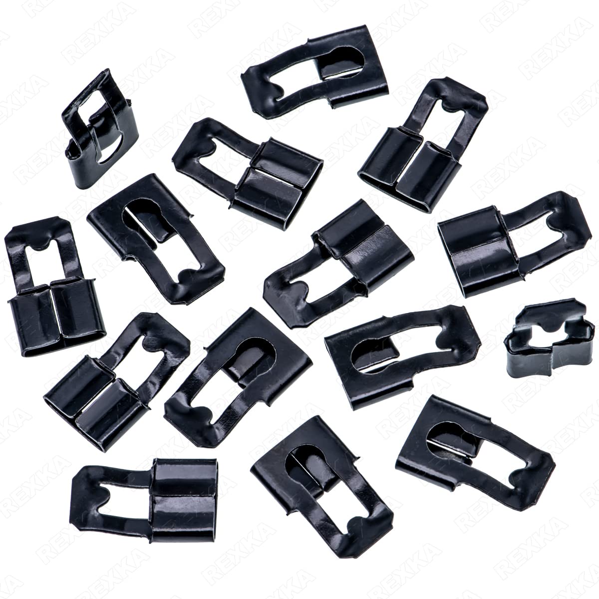 Rexka 15pcs Door Lock Rod Clip for Chevrolet Camaro Corvette Impala Chevy Truck GMC Truck Pontiac Buick GM 4234830 12337868 - Image 1