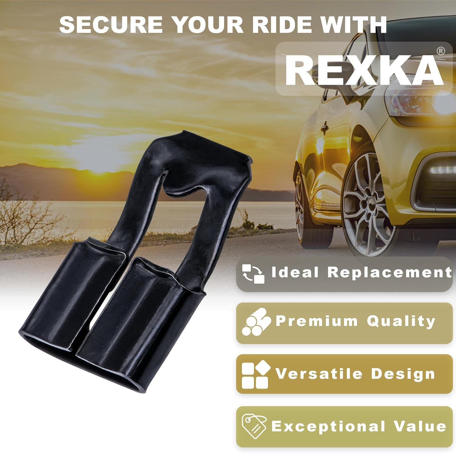 Rexka 15pcs Door Lock Rod Clip for Chevrolet Camaro Corvette Impala Chevy Truck GMC Truck Pontiac Buick GM 4234830 12337868 - Image 4