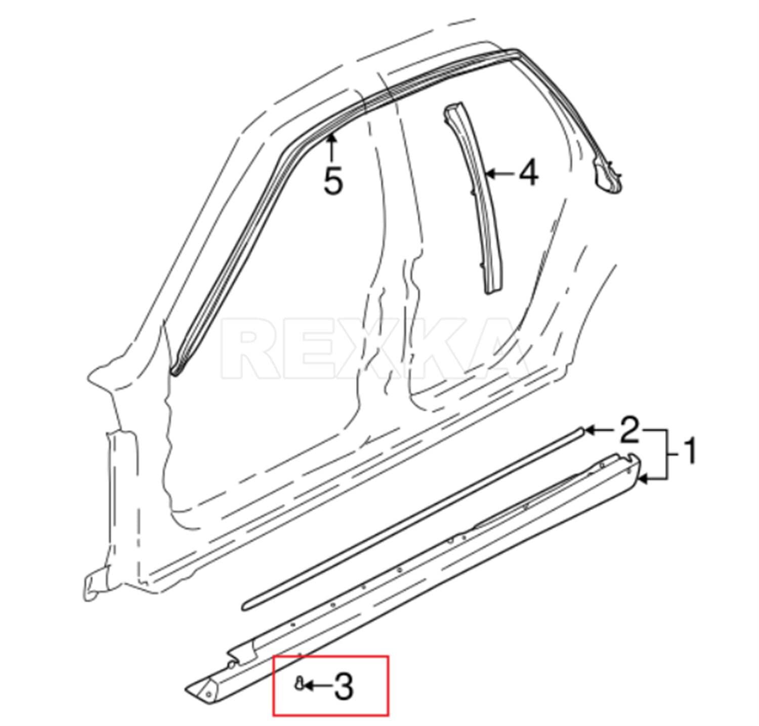 Rexka 10pcs Fender Liner Wheelhouse Liner Bumper Push Tpye Retainer Pin Clips Compatible with GM 11589289 Chrysler 6508863AA Jeep Ram Buick Cadillac Chevrolet GMC Hummer Pontiac Saturn Chrysler Dodge - Image 8