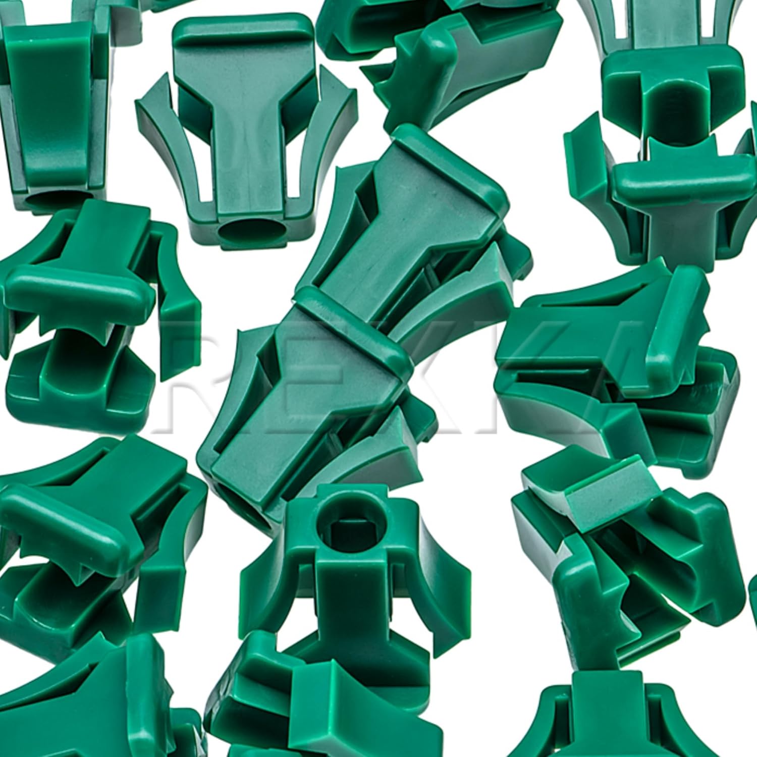 Rexka 10pcs Green Nylon Headlight Adjusting Screw Nut 365270 for GM Chevy GMC Blazer Suburban C1500 K1500 C2500 K2500 Tahoe Yukon J2000 Sunbird Pontiac - Image 2