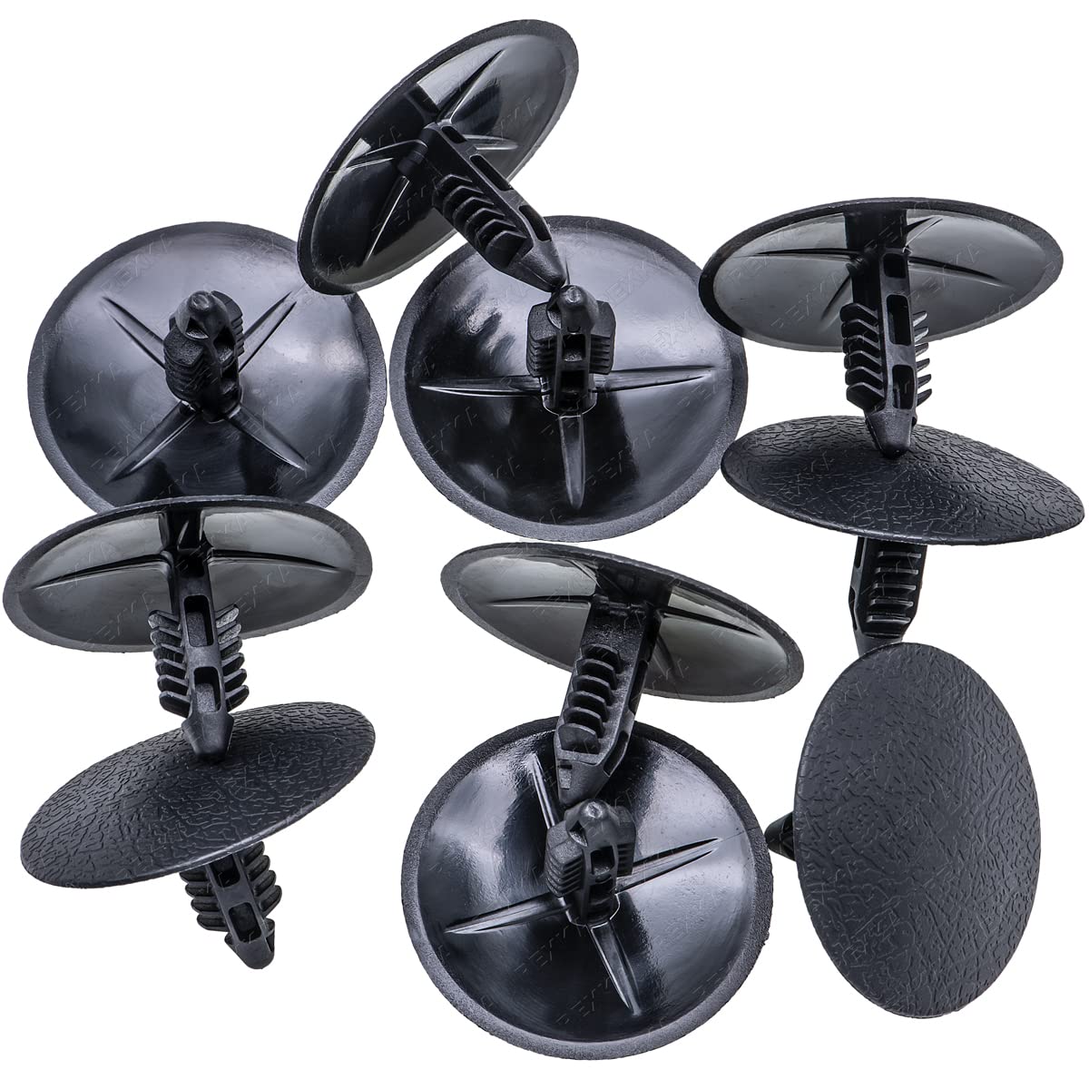 Rexka 10pcs Hood Insulation Fender Liner Retainer Clip for Ford Edge, Escape, Excursion, Expedition, Explorer, Flex, Mustang, Ranger, Taurus N808842S W705002-S300 Chrysler 6504098 - Image 1