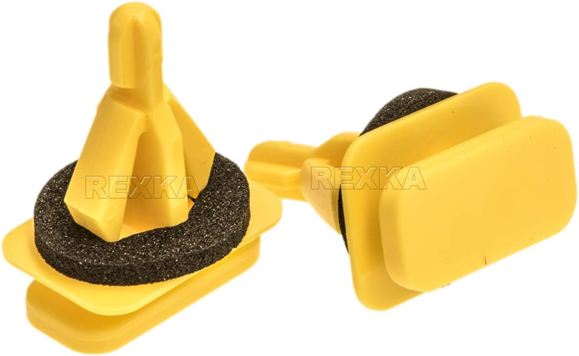 Rexka 10pcs Rocker Wheel Opening Spoiler Moulding Clip 15864780 Compatible with GM Chevy Cadillac GMC Buick Sierra Silverado Acadia Traverse Equinox Camaro Trailblazer XT5 Enclave Envision - Image 8
