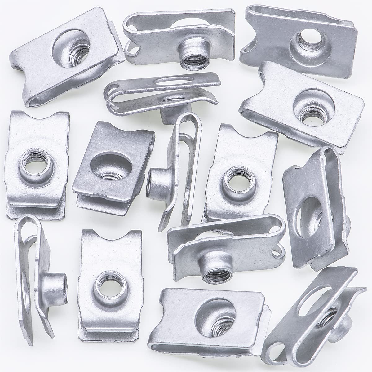 Rexka 10 pcs M6-1.0 Bumper Cover Retainer U Nut Compatible with Honda Acura 90675-SA5-003 Accord Civic CR-V CRX Odyssey Pilot Ridgeline CL Integra Legend MDX RL 90675SA5003 - Image 1
