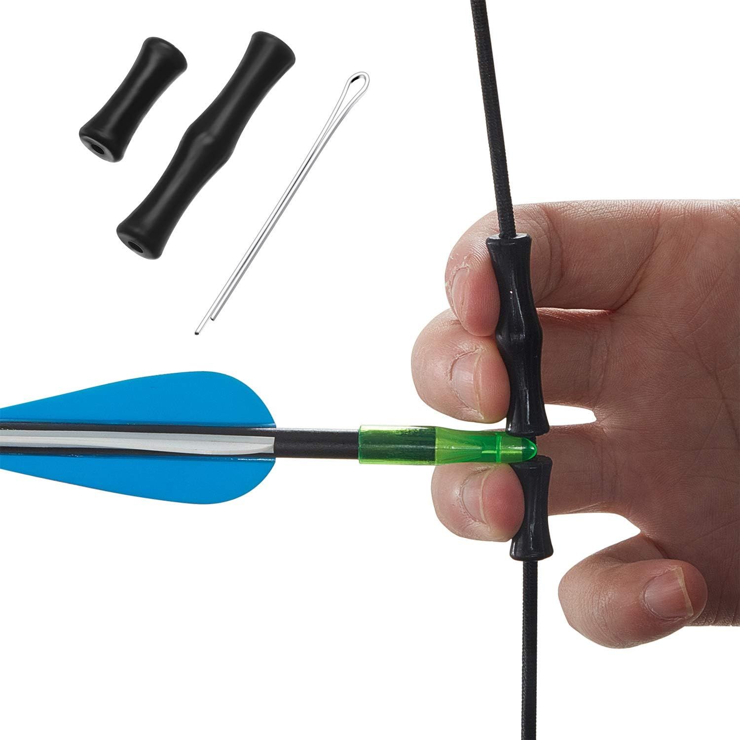 6 Sets Bowstring inger Guards Archery Bowstring inger Protector or Hunting - Image 2