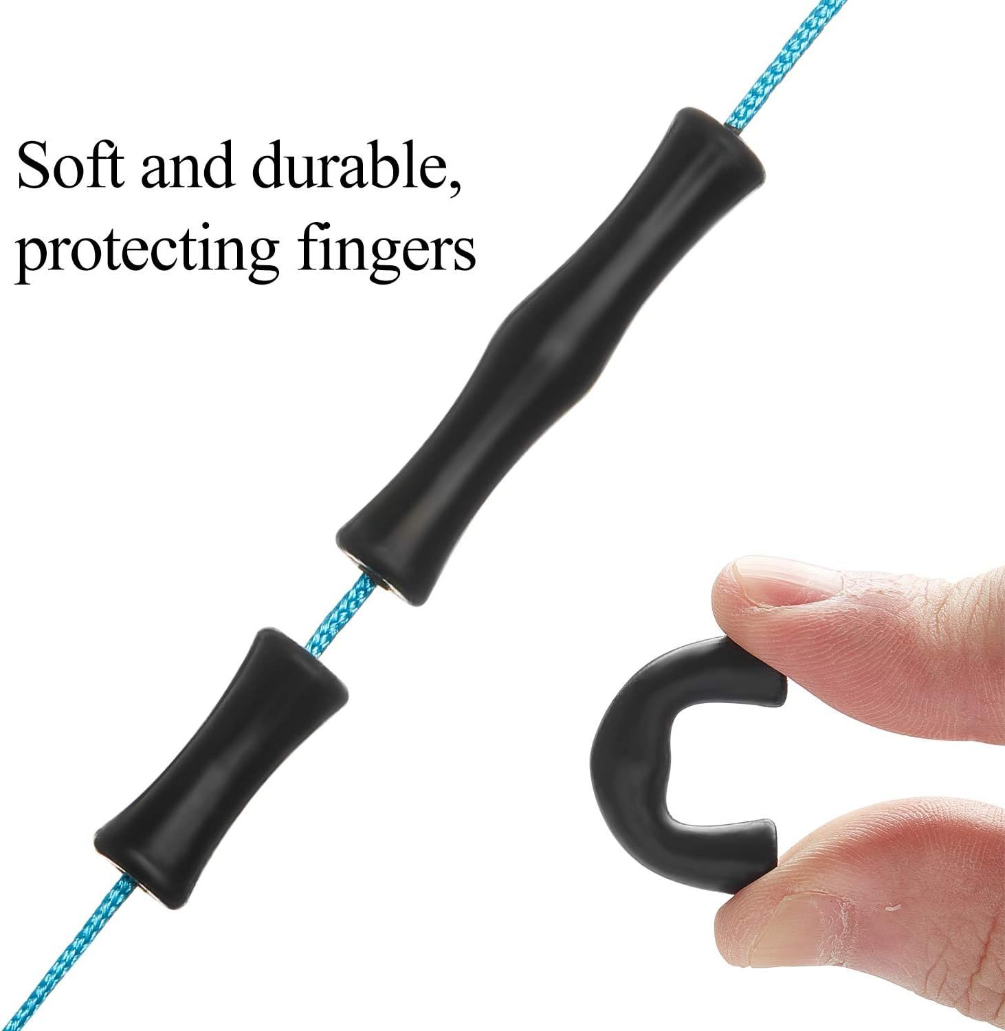 6 Sets Bowstring inger Guards Archery Bowstring inger Protector or Hunting - Image 5