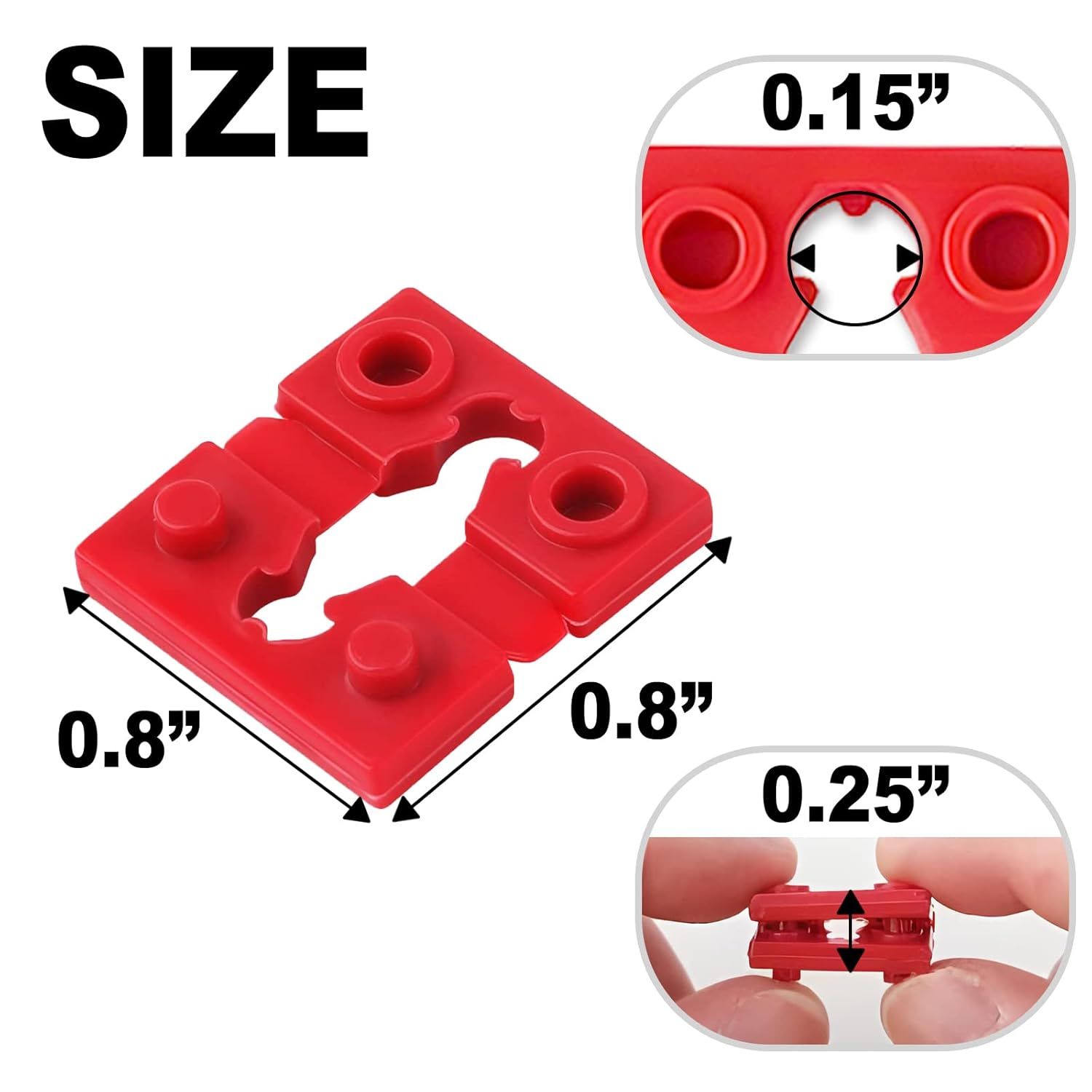 Outlet Spacers or Electrical Box,  48 PCS Switch and Receptacle Spacers or Loose Outlet Plug ix, Electrical Extender Outlet Shims Light Switch Spacer - Image 3