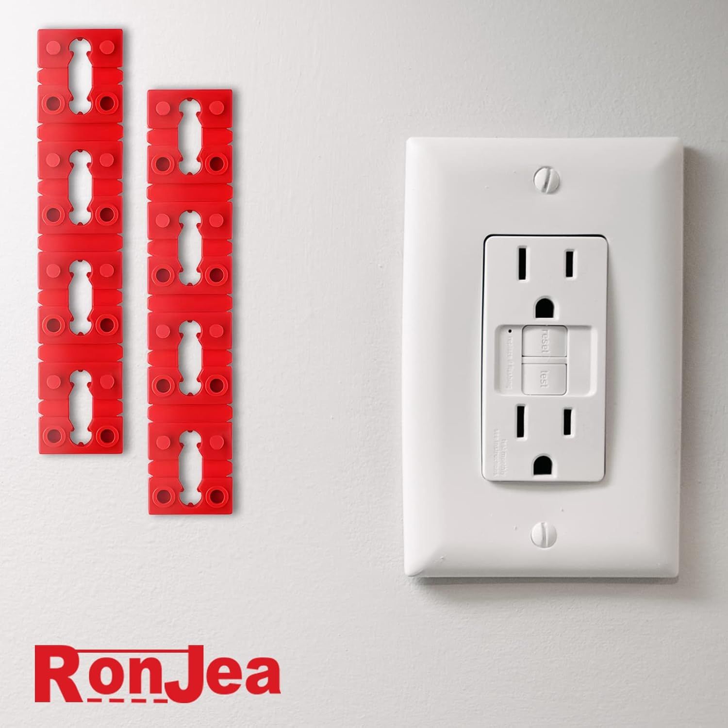 Outlet Spacers or Electrical Box,  48 PCS Switch and Receptacle Spacers or Loose Outlet Plug ix, Electrical Extender Outlet Shims Light Switch Spacer - Image 7