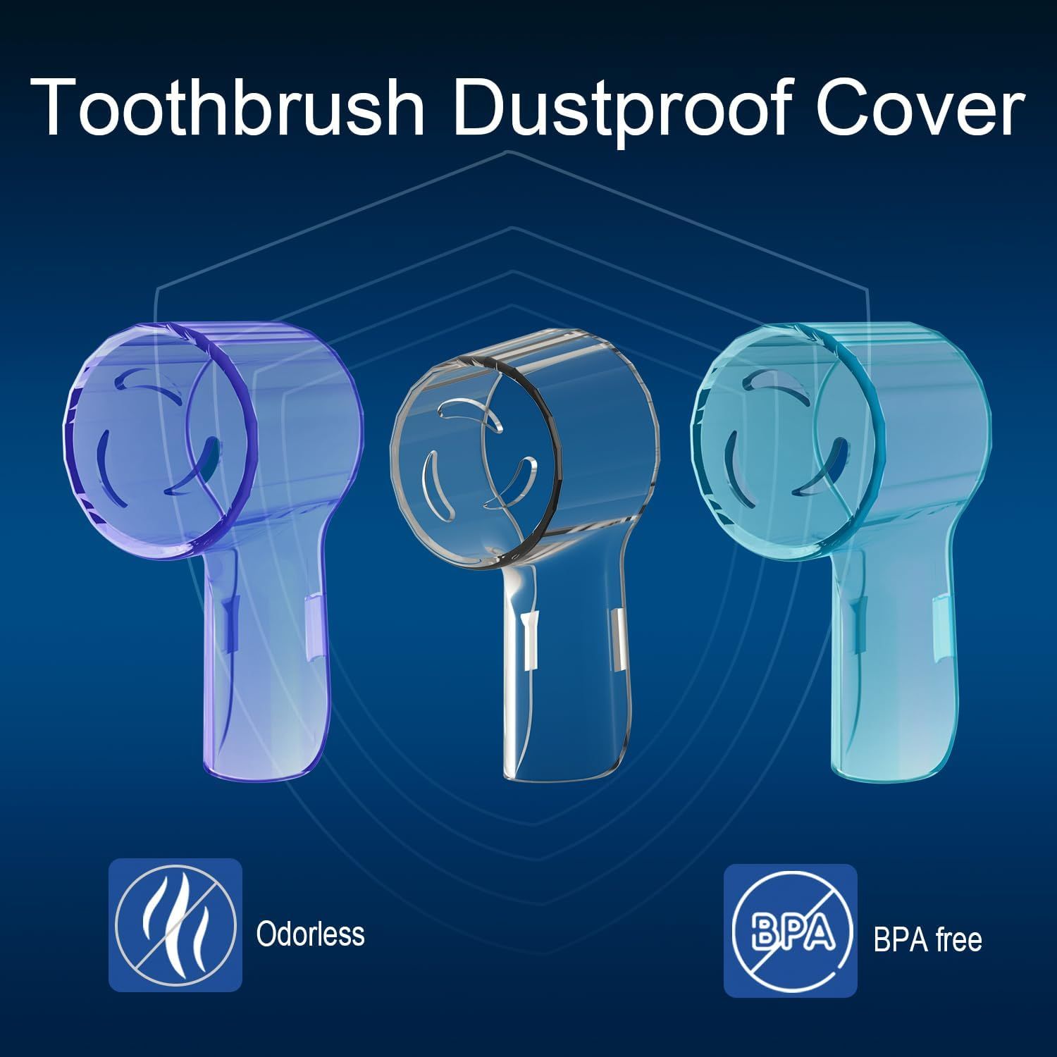 6 Pack Toothbrush Heads Dustproo Cover Compatible with Oral B, its or Oral-B iO Series, Pro 1000, 1500, 5000, 7500 Electric Toothbrush, Protects Brush Head and Convenient Travel - Image 7