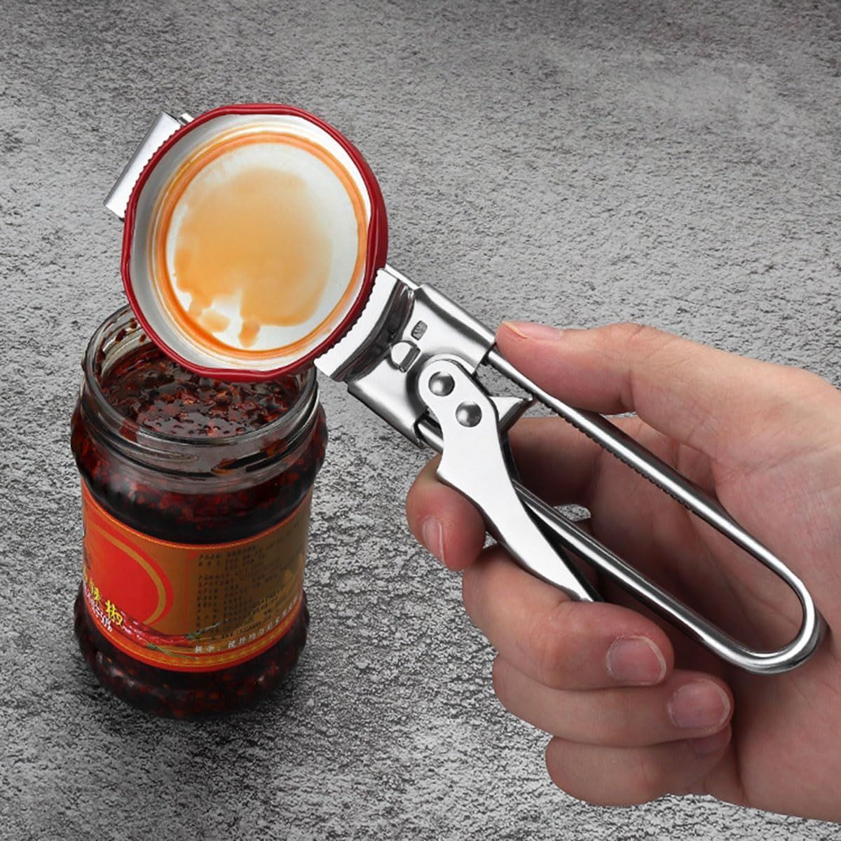 ® Master Jar & Bottle Opener, Adjustable Multiunctional Stainless Steel Can Opener Jar Lid Gripper, Manual,Kitchen Accessories - Image 5
