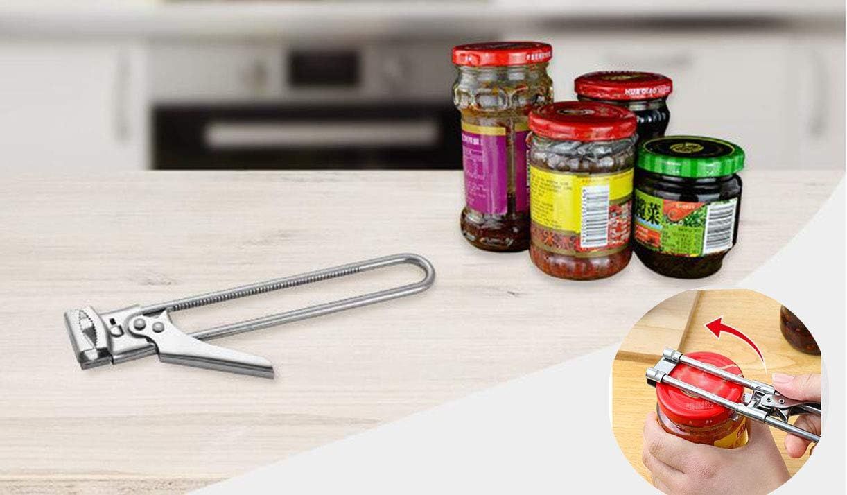 ® Master Jar & Bottle Opener, Adjustable Multiunctional Stainless Steel Can Opener Jar Lid Gripper, Manual,Kitchen Accessories - Image 7