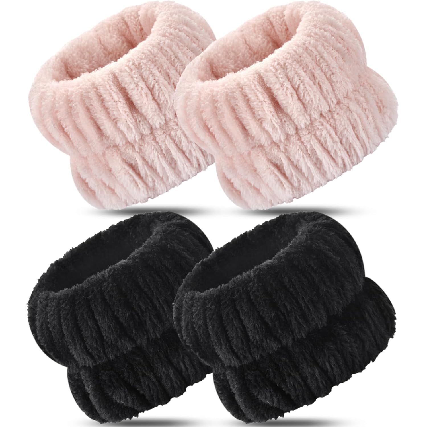 Wrist Bands or Washing ace, 4pcs Spa ace Washing Wristbands, Microiber Arm Wrist Towels, Absorbent Wash Wristbands or Woman Men, Prevent Water rom Spilling Down Your Arms - Image 1
